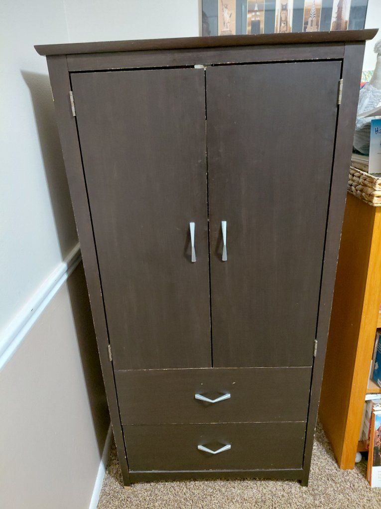 Dark Wood Armoire