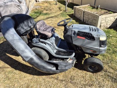 Craftsman LT1500 Riding Mower with bagger