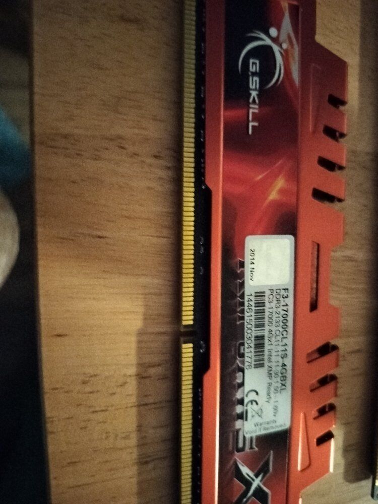 Selling a matched pair of G.SKILL Ripjaws X DDR3 R