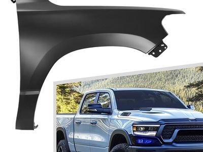 Dodge RAM 1500 (2019-2023) Front Right Fender - Primed Steel Replacement Panel