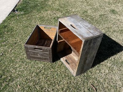 Vintage Wooden Crates