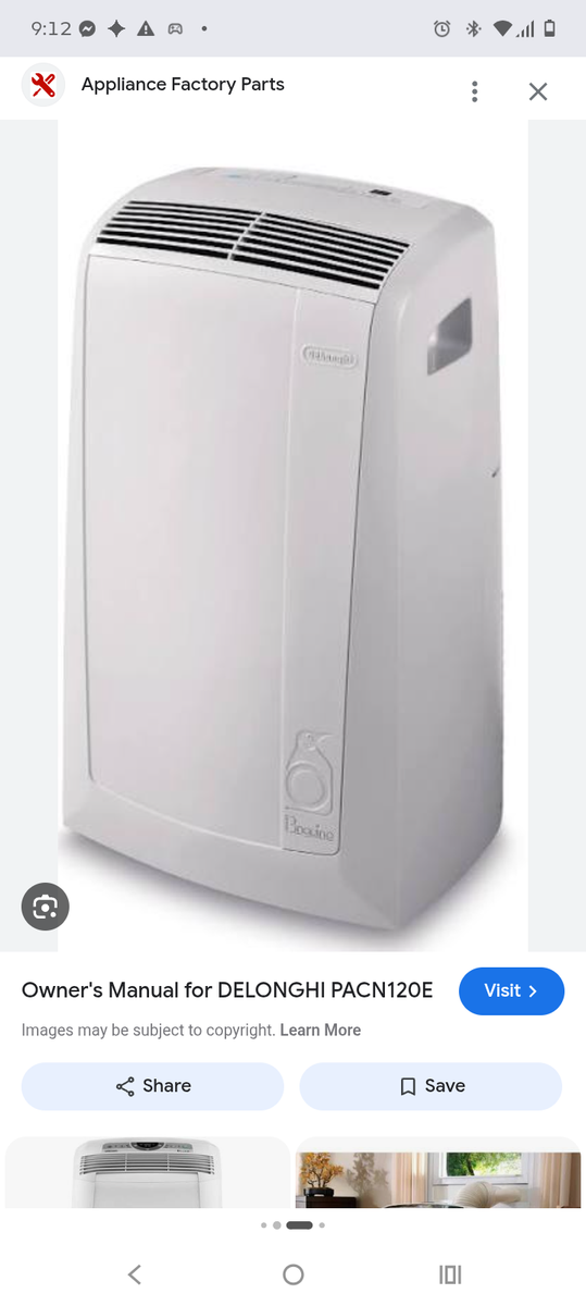 Brand new portable AC unit