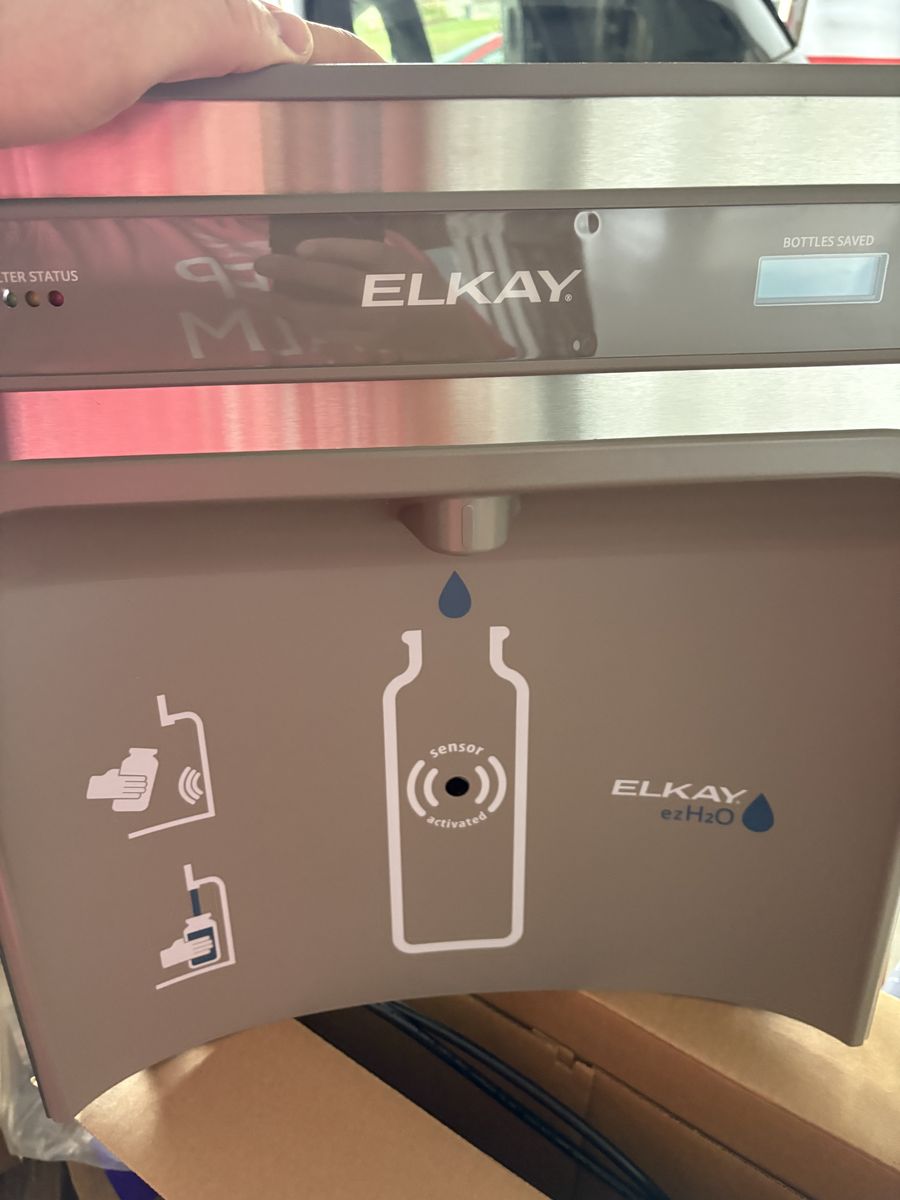 Elkay ezH2O Commercial Bottle Filling Station - Sensor Activated, Stainless Steel