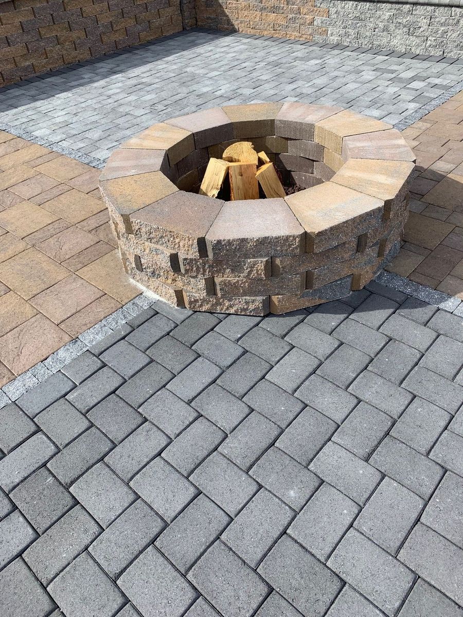 ROUND FIRE PIT KIT