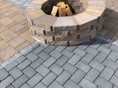 ROUND FIRE PIT KIT