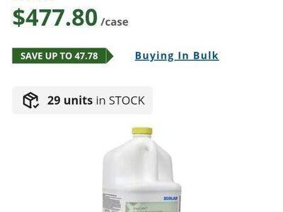 ECOLAB Daily Disinfectant Cleaner - pack of 2