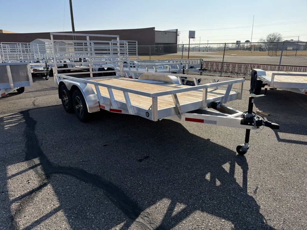 83x14 Baughman Aluminum Utility Trailer