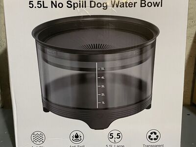 5.5L Dog Water Bowl