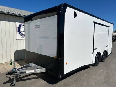 2026 E-Z Hauler 8.5x20 Aluminum Enclosed Car Hauler 7K Elite Door