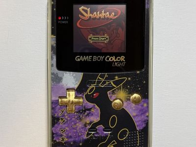 Umbreon Gameboy Color Console IPS Screen GBC 8bitAesthetics Artist Series 1st ed