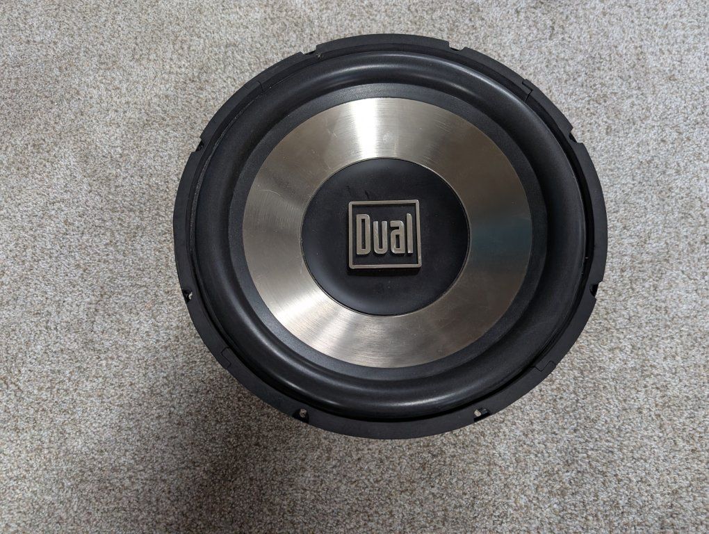 Dual SD12 12-Inch Subwoofer 175W RMS 500W Peak Car Audio Speaker