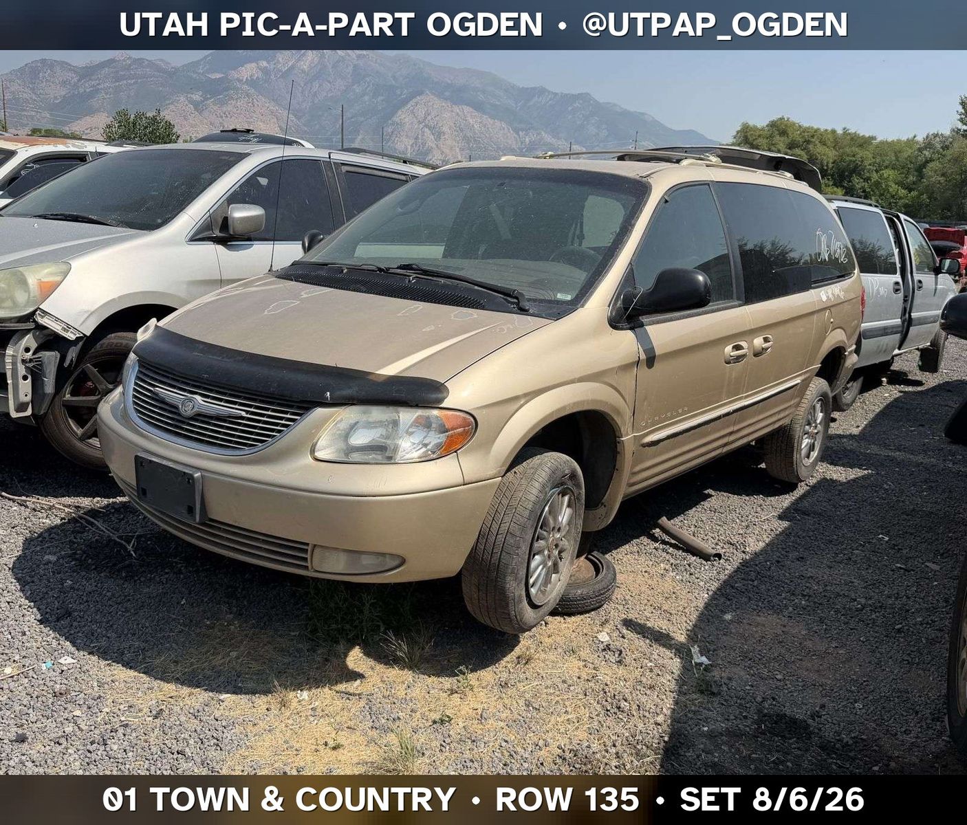 Just In! 2001 Chrysler Town & Country Parts - UTPAP Ogden