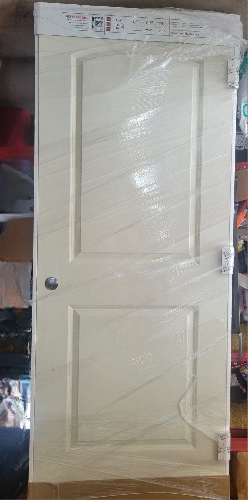 White Interior Door