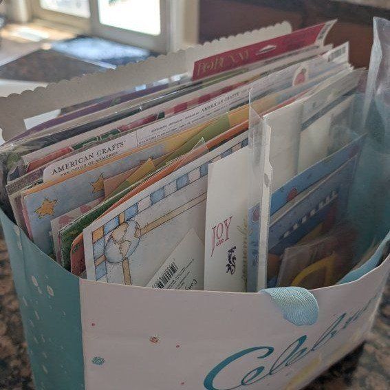 Scrapbooking grab bag