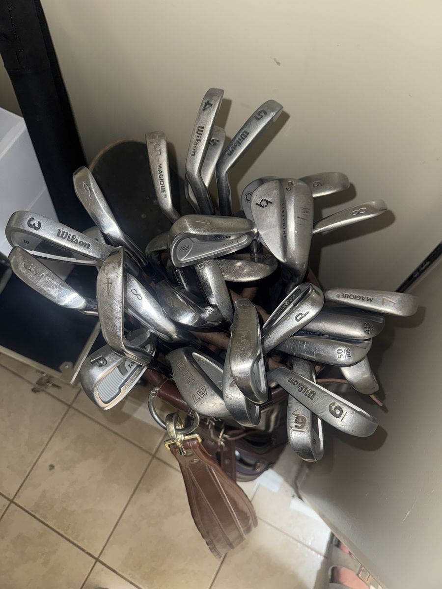 Used Golf Clubs With Bag