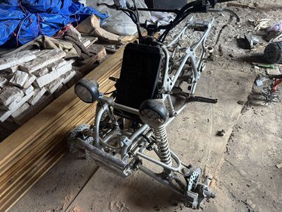 2003 Yamaha Banshee (YFZ350) frame.