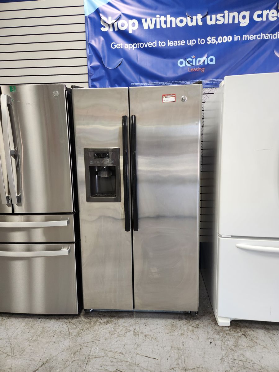 GE Stainless Steel Side-by-Side Refrigerator