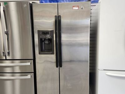 GE Stainless Steel Side-by-Side Refrigerator