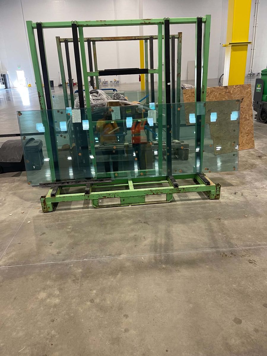 Glass window panels