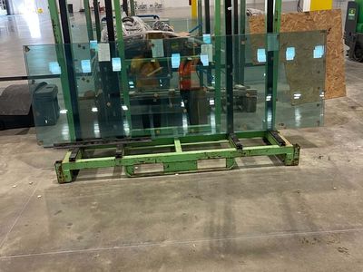 Glass window panels