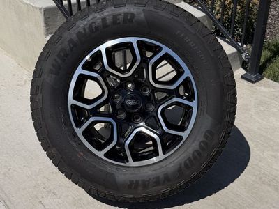 Ford F150 Rims and Tires 275/65R18 Goodyear Wrangler Territory AT almost new
