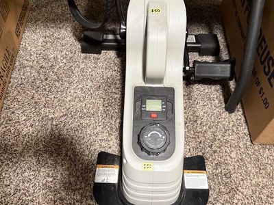 Sunny Health & Fitness Under Desk Exercise Bike Pedal Exerciser
