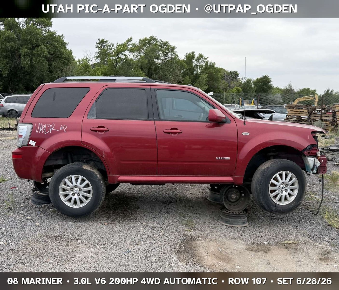 2008 Mercury Mariner Parts - UTPAP Ogden