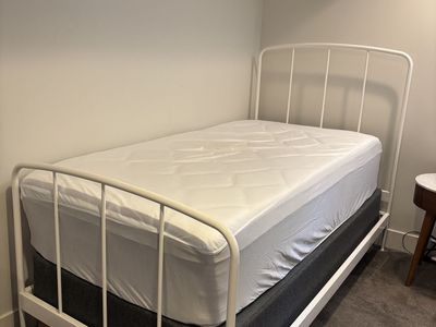 Crate and Barrel twin bed