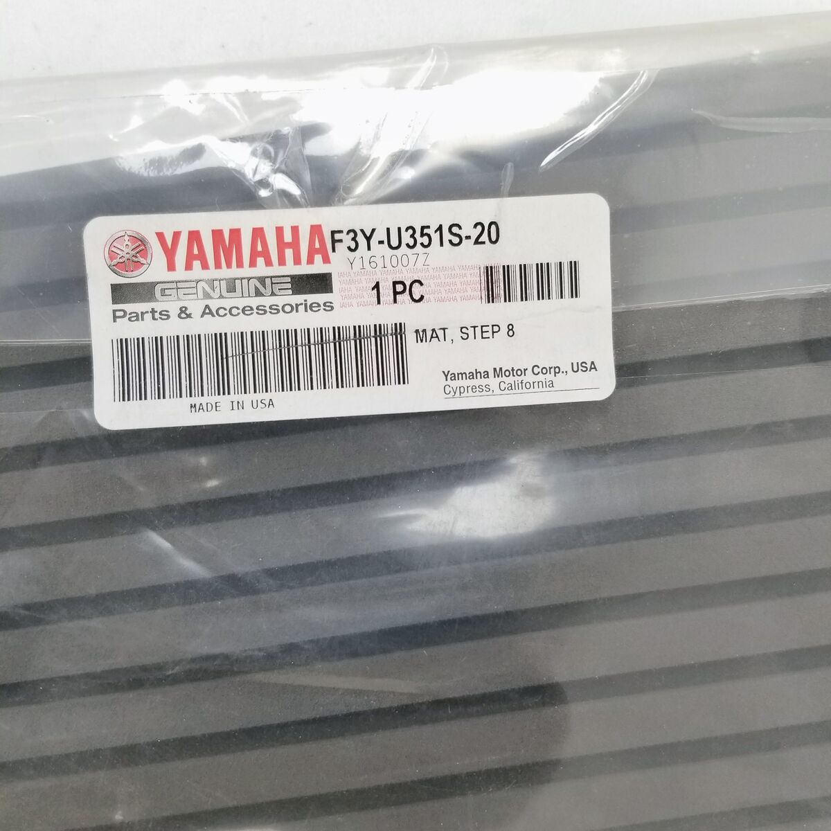 Yamaha OEM Part F3Y-U351S-20-00 MAT, STEP 8 (F3Y-U351S-20)