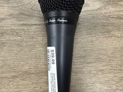SHURE PGA58 CARDIOD DYNAMIC MICROPHONE WITH CASE