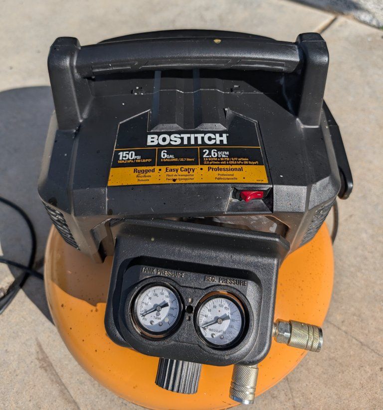 Bostitch 6-Gallon Pancake Air Compressor