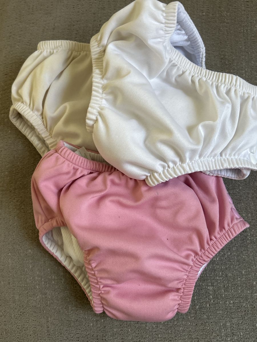 24-Month Reusable Swim Diaper Covers – Set of 3