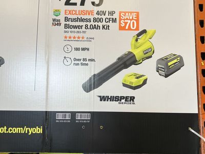 Leaf blower and vacuum