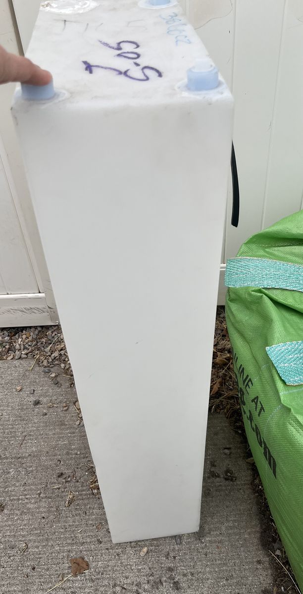 Potable water tank 23 gallons