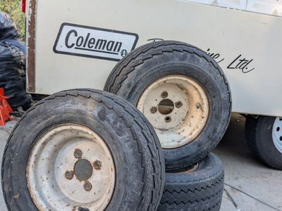 tires for 80s Coleman tent trailer