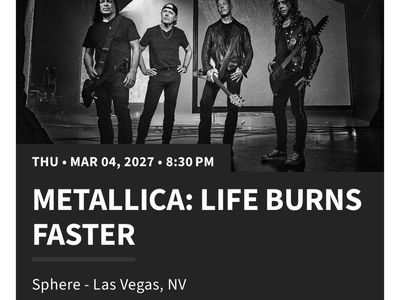 Metallica at The Sphere