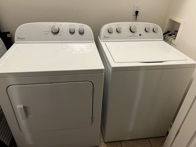 Washer and Electric Dryer Set