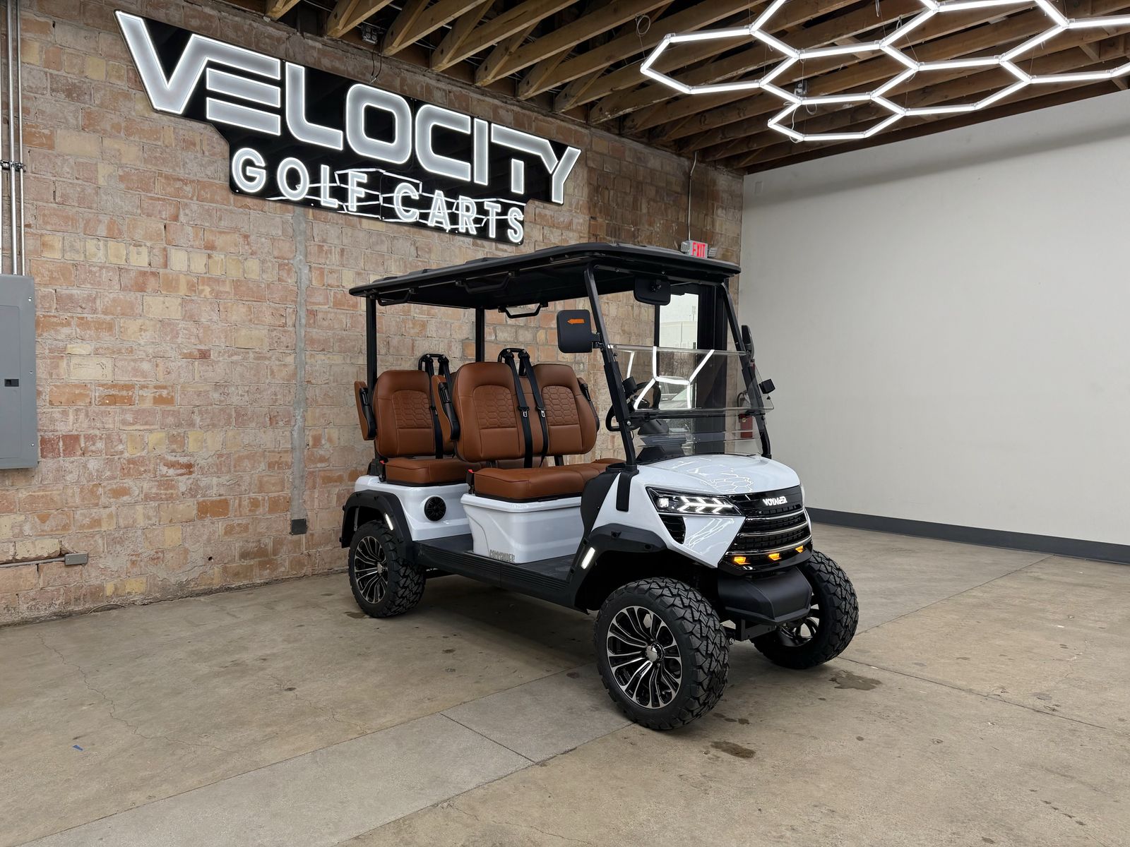 Voyager Commander Lithium Golf Cart – 4 Passenger