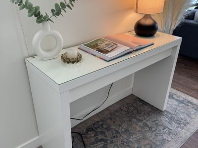 IKEA MALM Dressing Table / Console Table - White