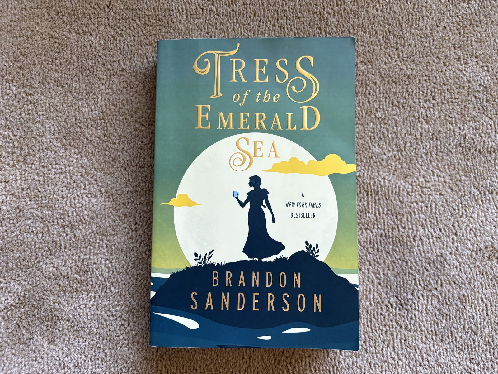 Tress of the Emerald Sea, by Brandon Sanderson (paperback)