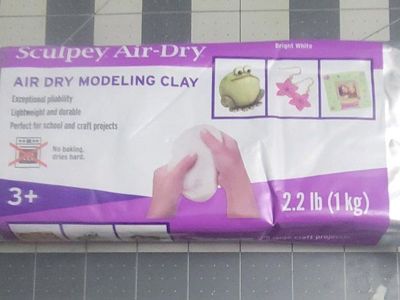 Crayola, Sculpey, and Play-Doh Air-Dry Modeling Clay
