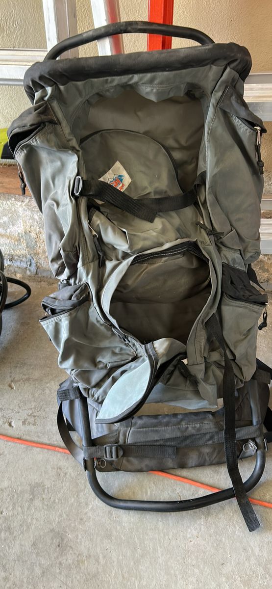 Metal Framed, Hiking Backpack