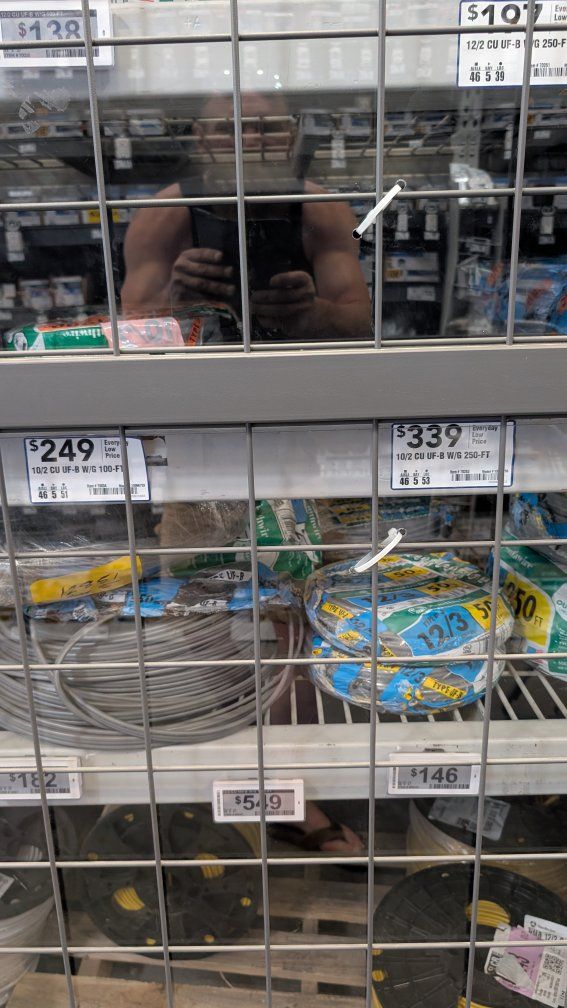 10/2 Type UF-B Electrical Wire