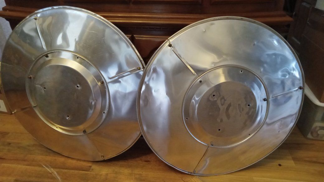 2 Battle-Tested "Medieval" Kids Shield (Propane Heater Top)
