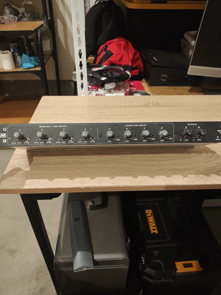Rane MLM 82S 8ch. mixer