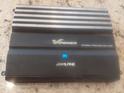 Alpine V-Power 2-Channel Power Amplifier 1000W