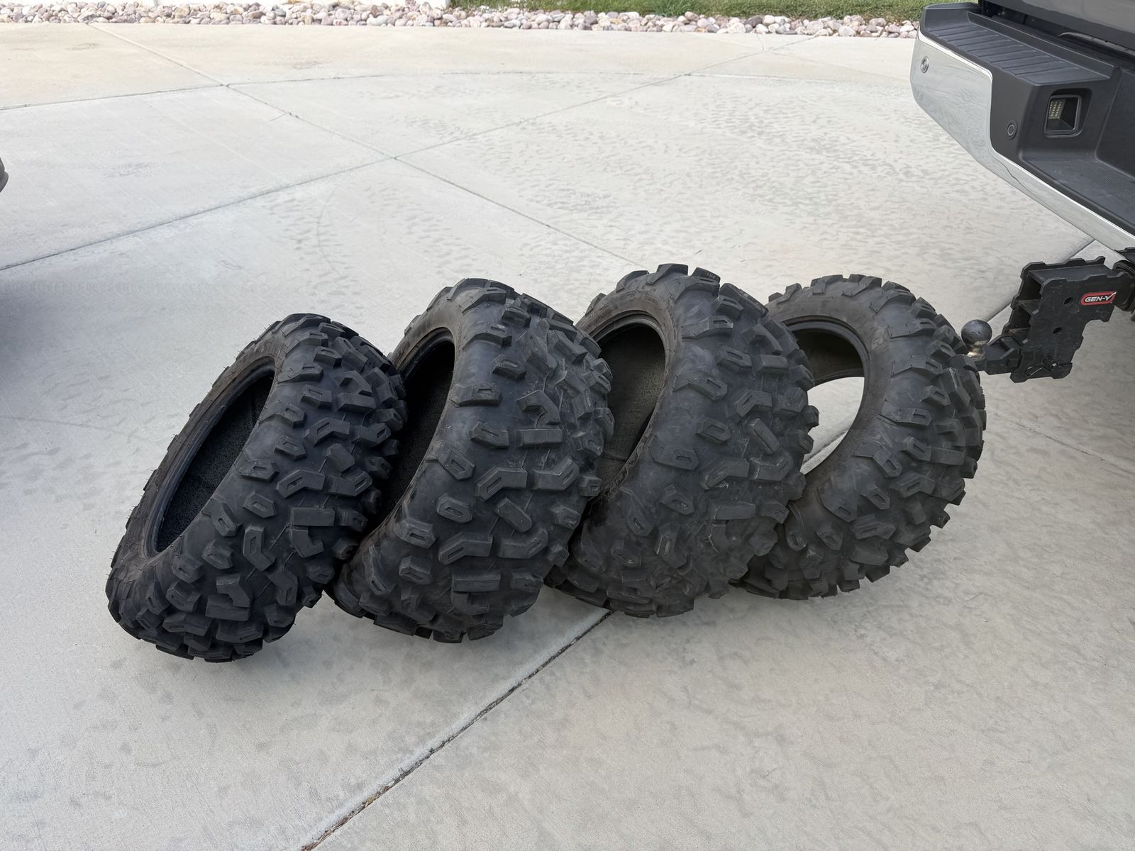 Set of 4 ATV/UTV Tires 26x8.00-14 & 26x10.00-14 CST Stag (Bighorn 2.0 clone)