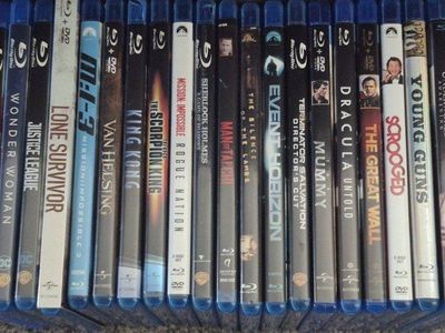Misc Bluray Movies $5 Each