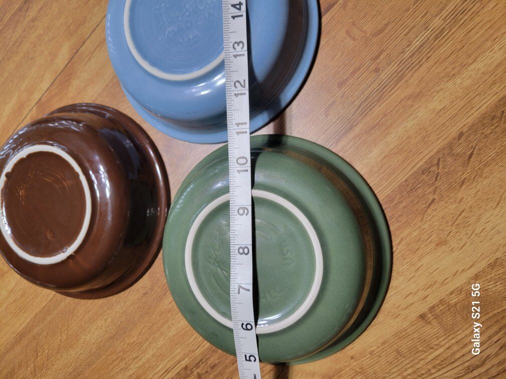 Fiesta Ware ~ Mugs Bowls Dish