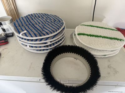 Carpet Bonnet and brush